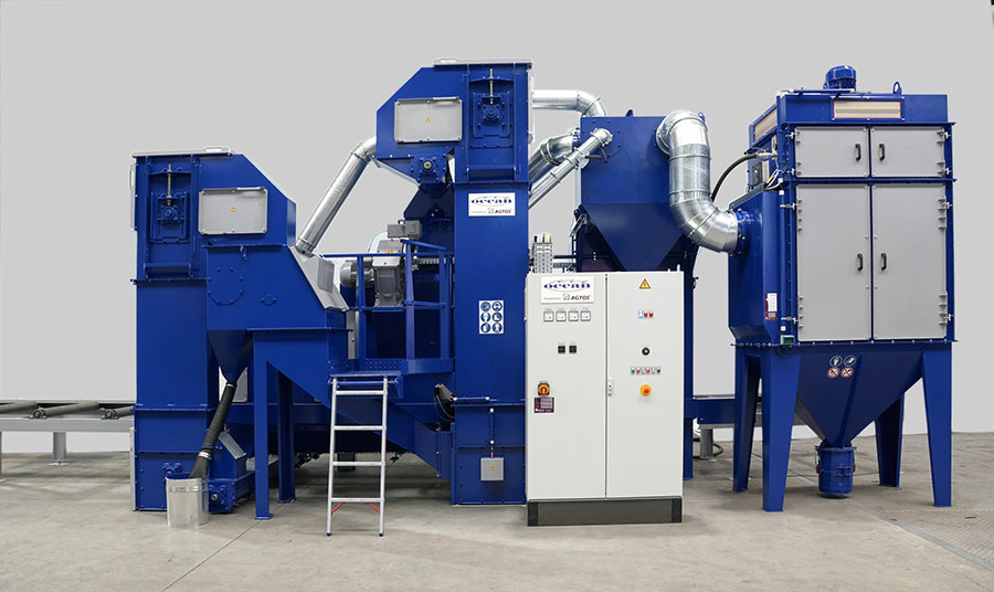 Blaster Shot Blasting System by Ocean Machinery